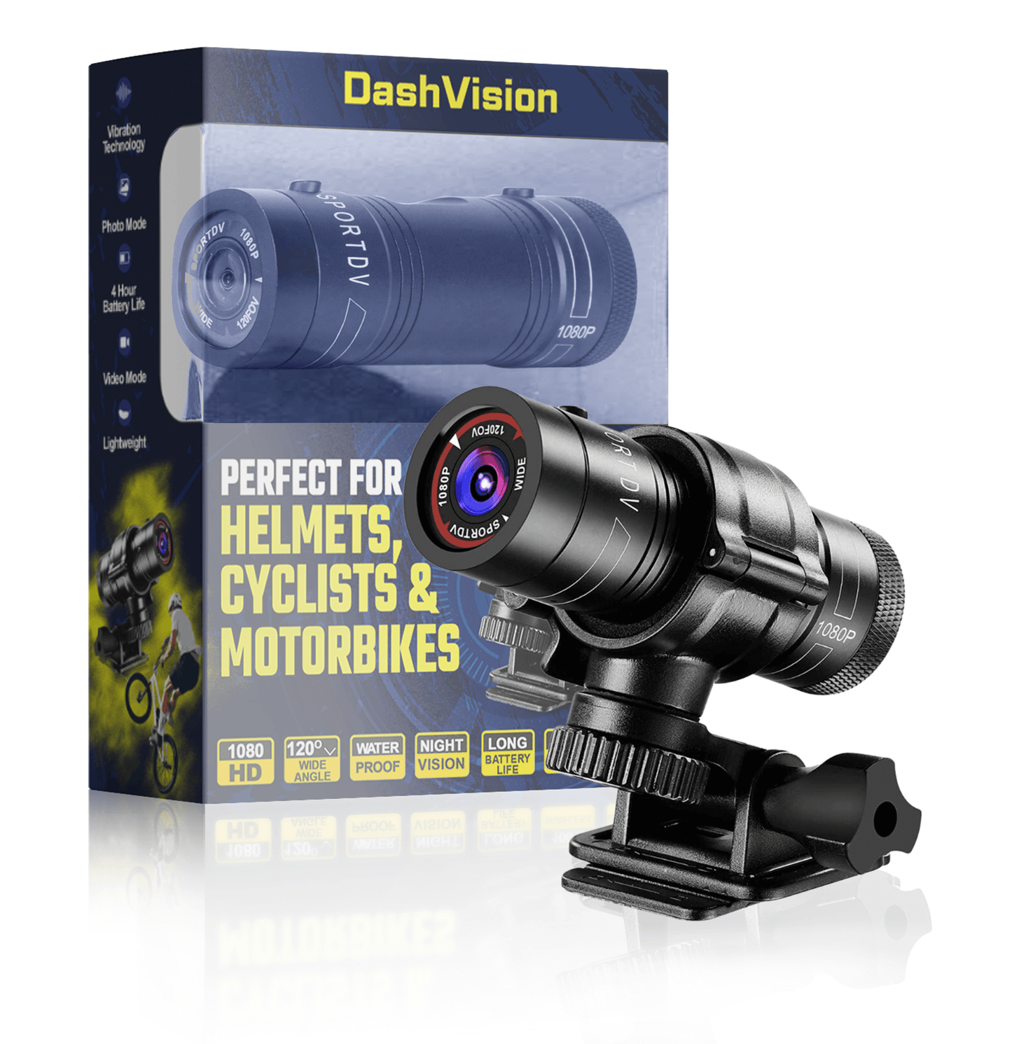 Action Dash Cam for Cyclists and Motorcyclists | Dash Vision
