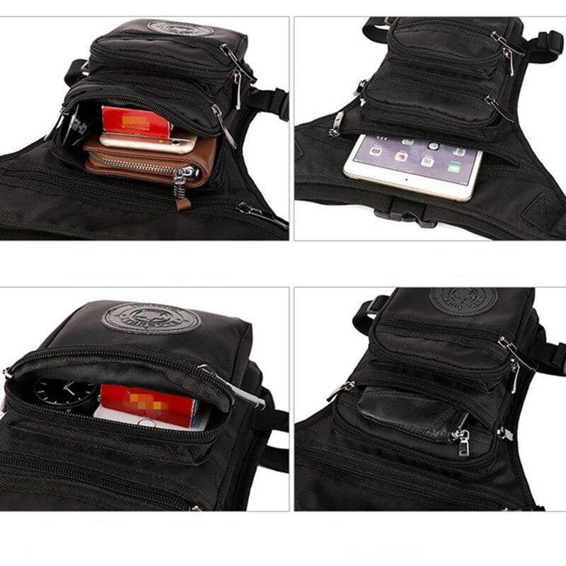 Motorcycle Leg Bag Dryt Water Resistant Tactical Riding Pouch