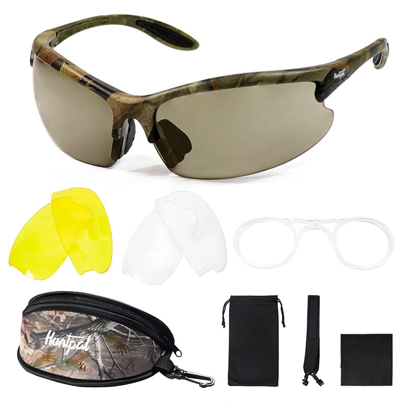 3 Lens Motorcycle Goggles with Interchangeable Lenses