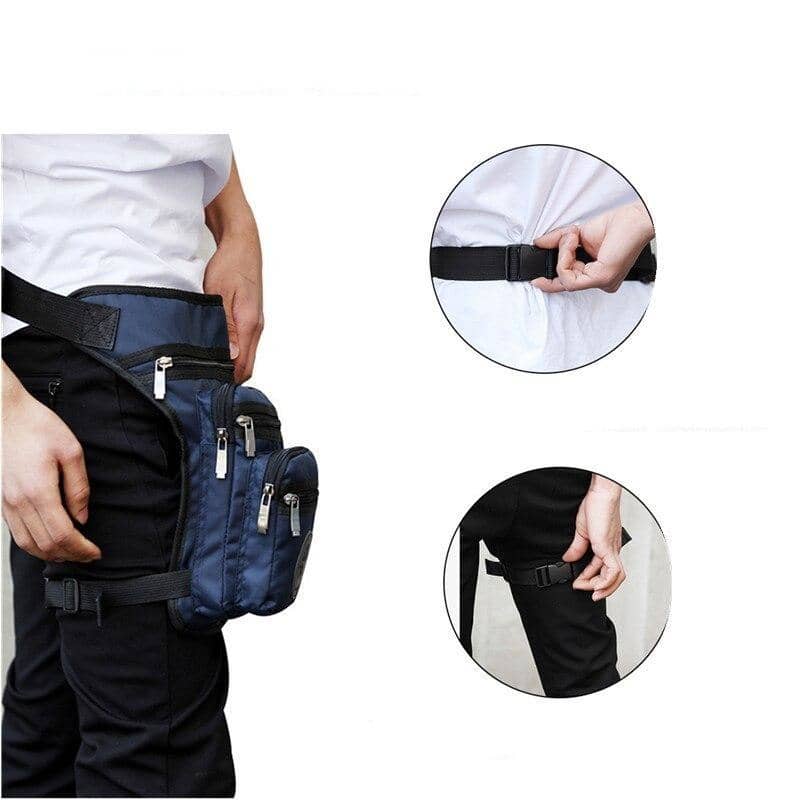 Motorcycle Leg Bag Dryt Water Resistant Tactical Riding Pouch