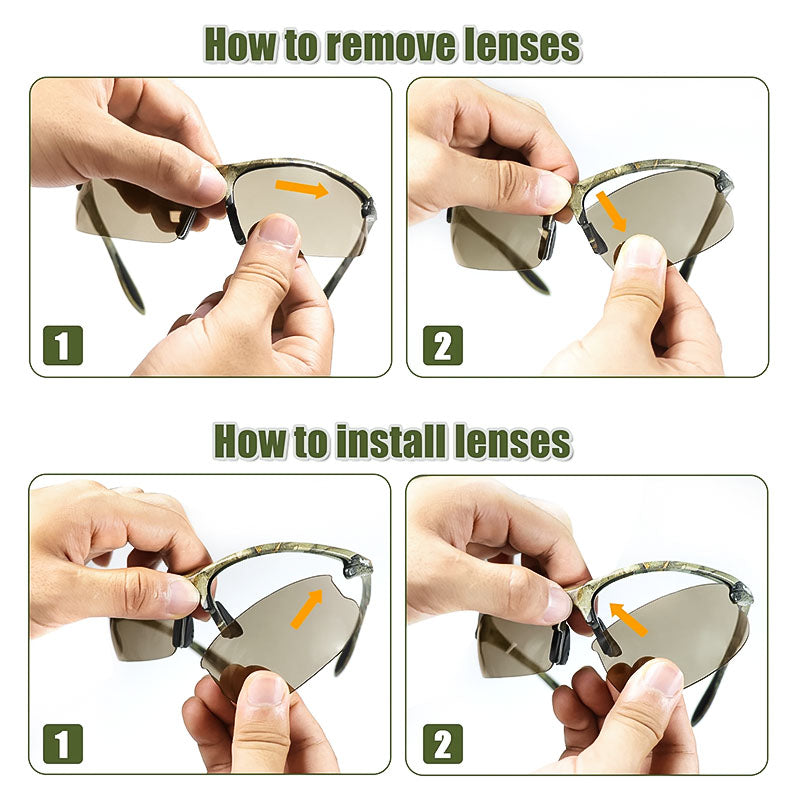 3 Lens Motorcycle Goggles with Interchangeable Lenses