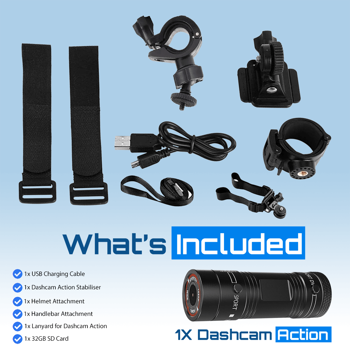 Action Dash Cam for Cyclists and Motorcyclists | Dash Vision