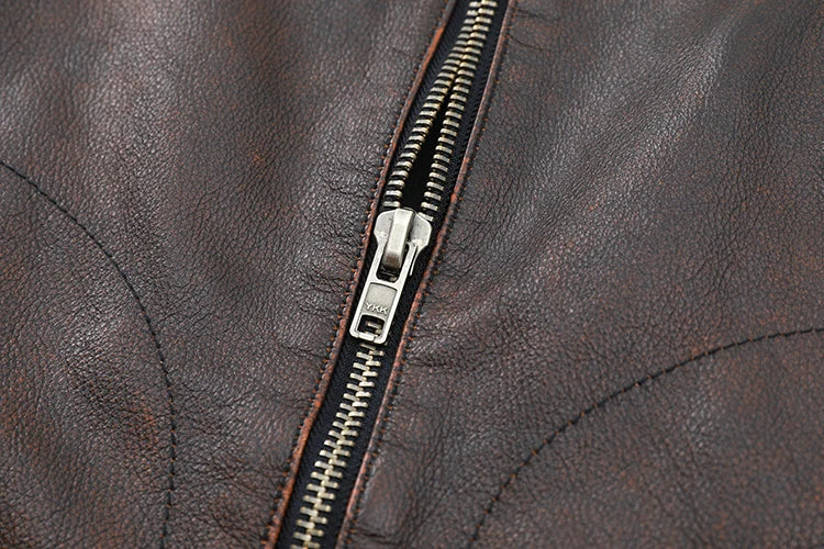 Mens Brown Leather Jacket