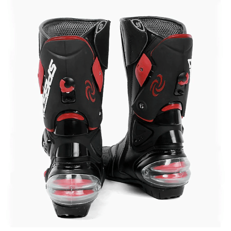 Speed Leather Motorcycle Boots