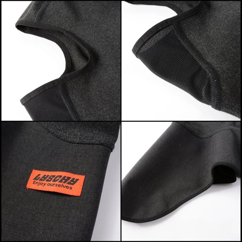 Motorcycle Balaclava with Polar Fleece Neck Warmer - Lyschy