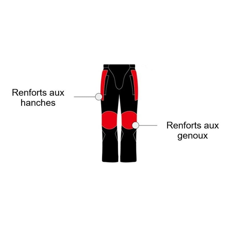 White Motorcycle Pants Summer Winter Riding Gear for Men and Women