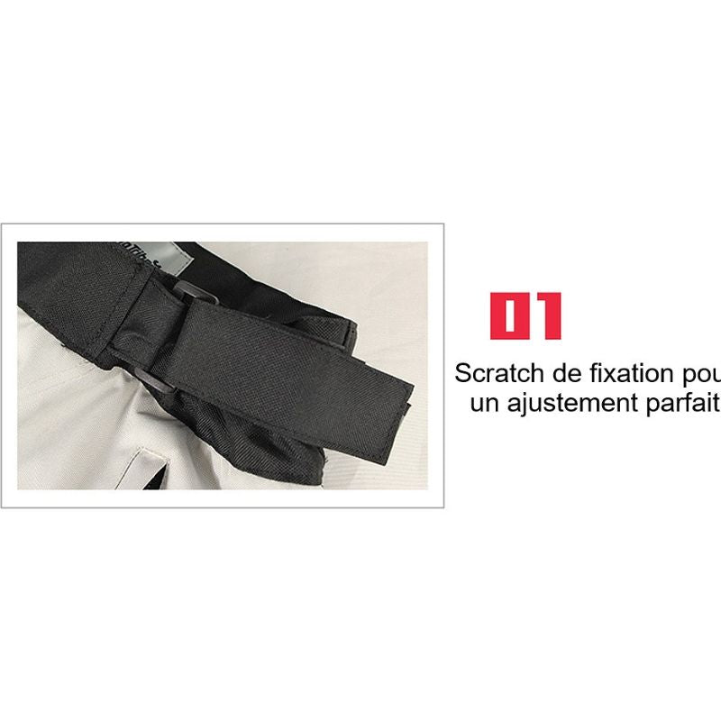 White Motorcycle Pants Summer Winter Riding Gear for Men and Women
