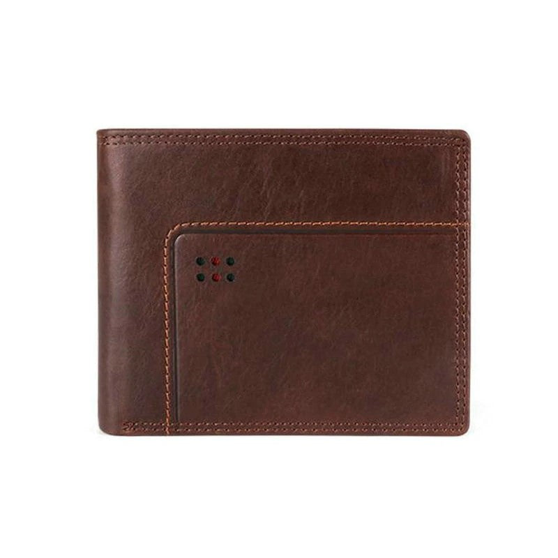 Biker Wallet Sadino Leather Mens Slim Durable Card Holder