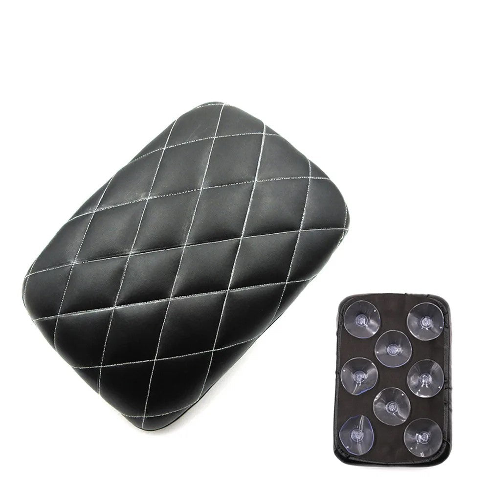 Motorcycle Suction Cup Seat Cushion Diamond Pattern