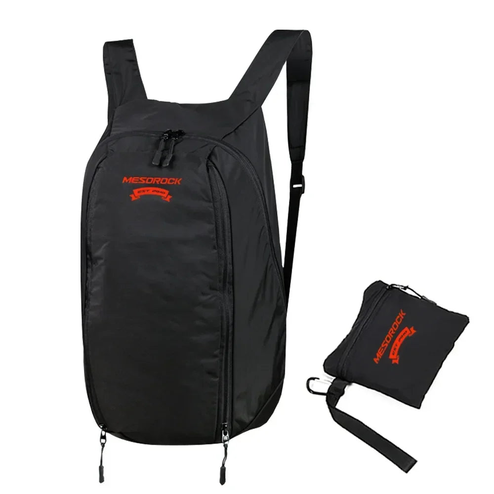 24L Motorcycle Backpack for Riders Durable Gear Bag for Motorcyclists