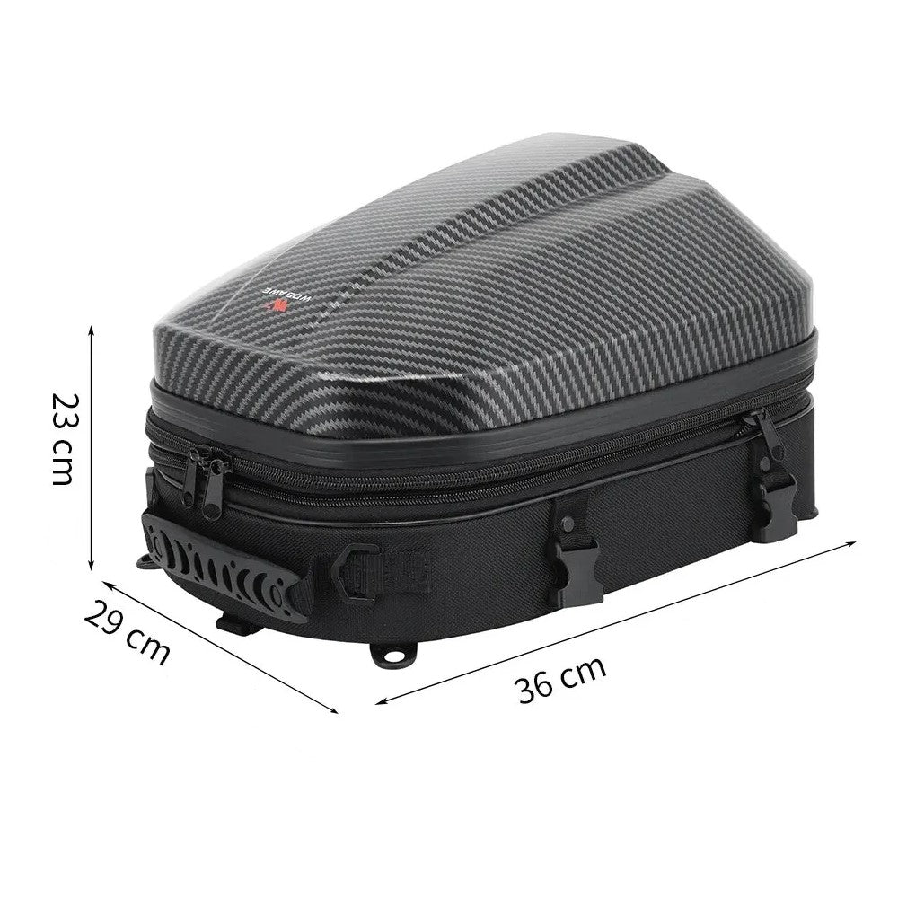2in1 Carbon Fiber Bike Saddle Bag