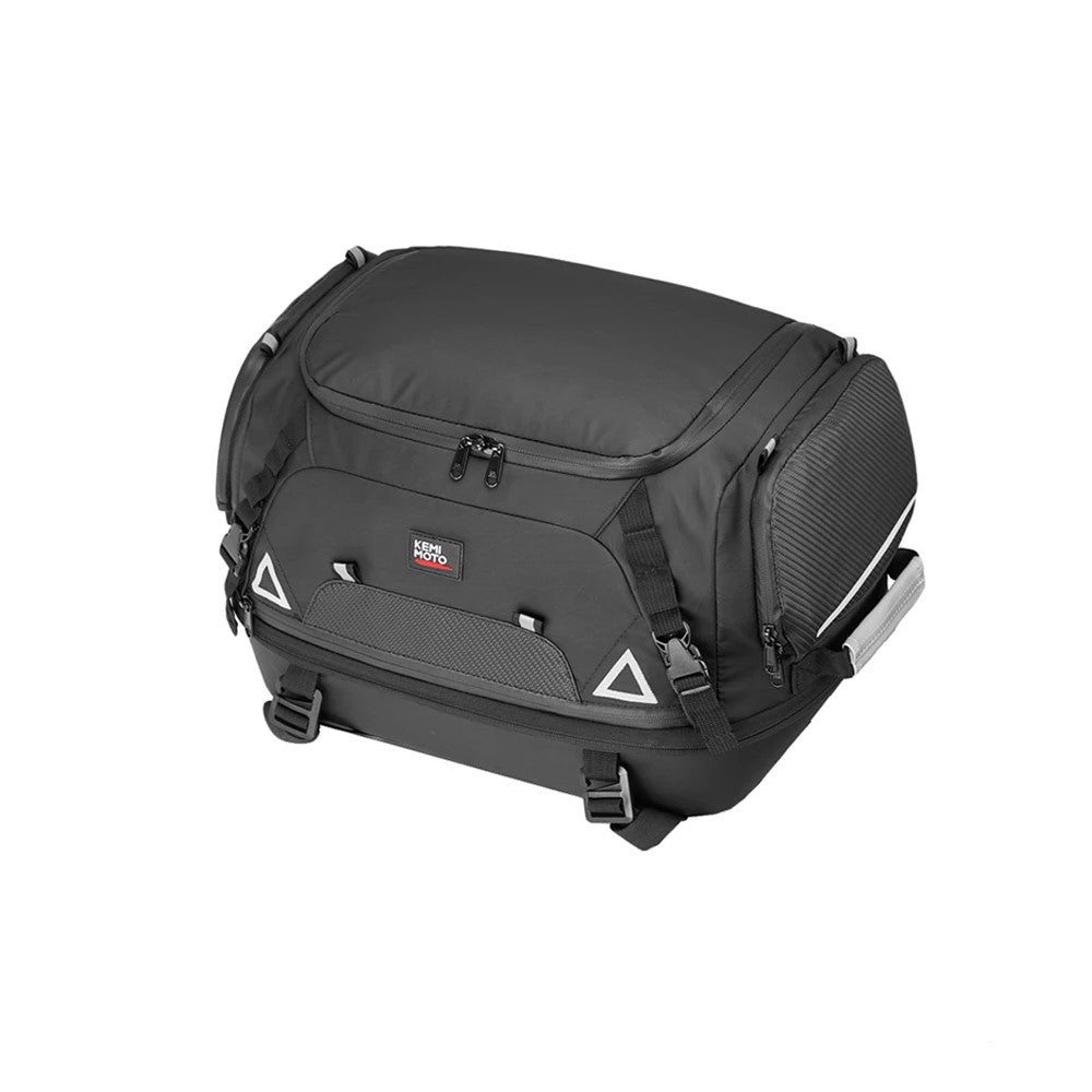 Motorcycle Rear Seat Bag Saddlebag Storage Pack
