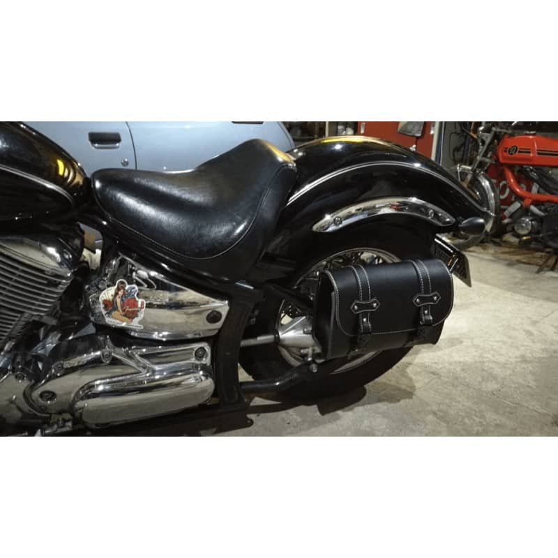 Cafe Racer Motorcycle Saddle Bag