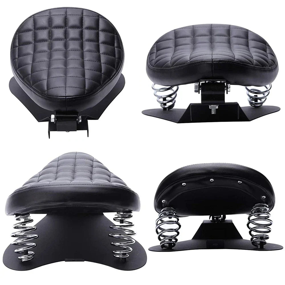 Universal Bobber Motorcycle Seat Custom Cruiser Cafe Racer Saddle
