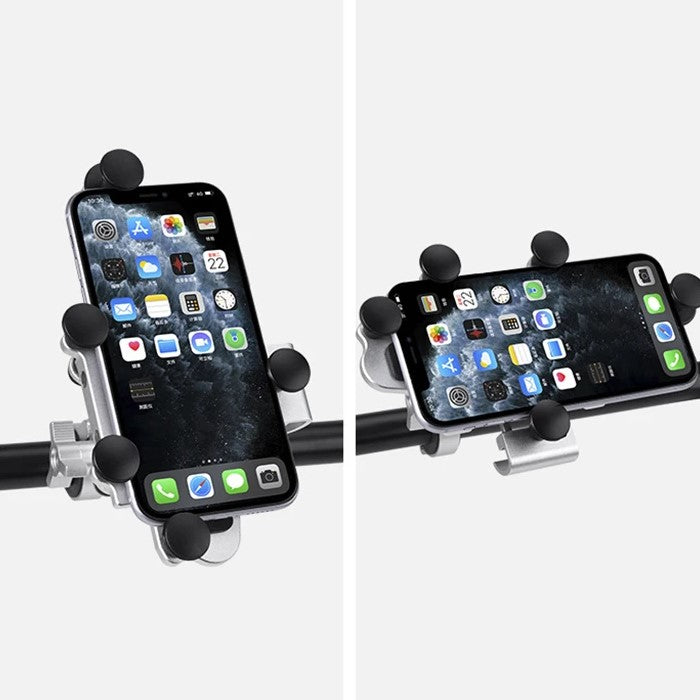 Premium Aluminum Motorcycle Phone Mount Holder
