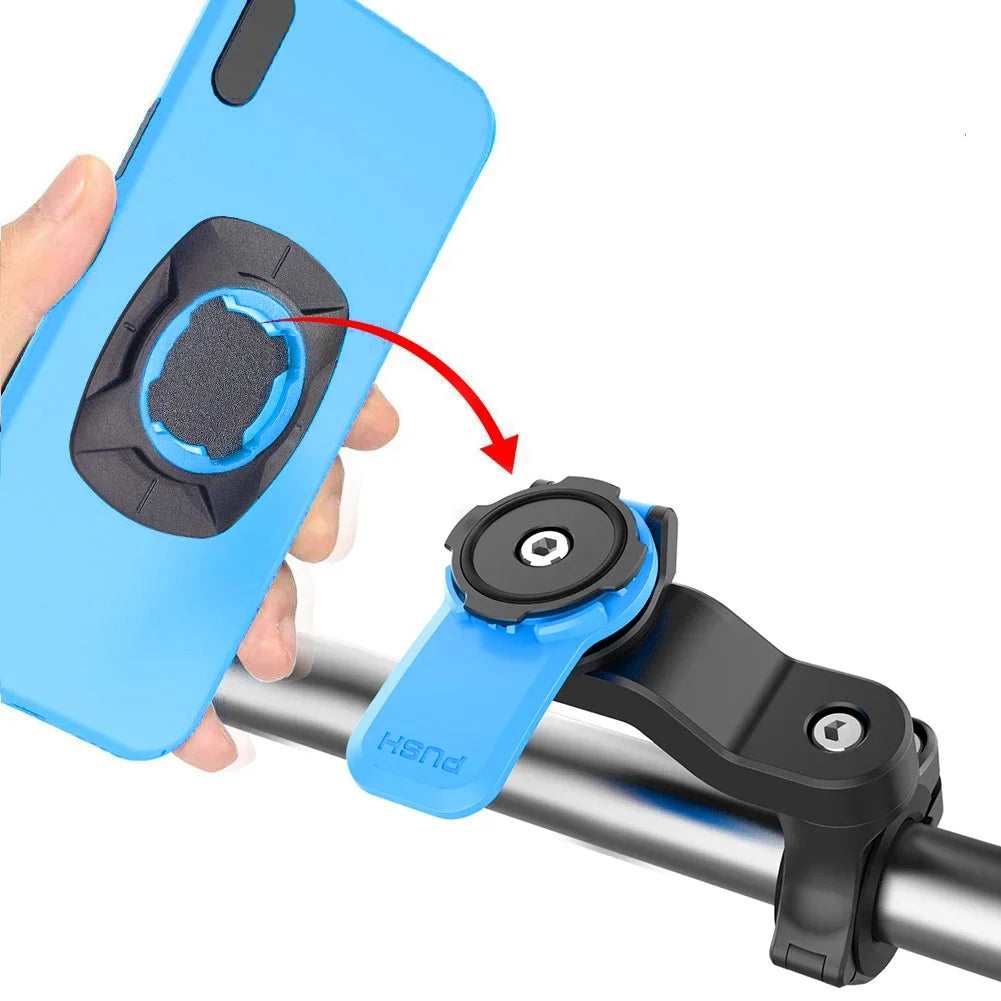 360 Degree Rotating Motorcycle Phone Mount Holder