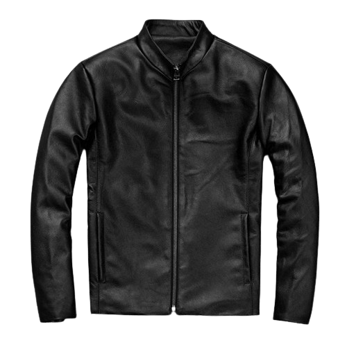 Mens Vintage Brown Leather Jacket