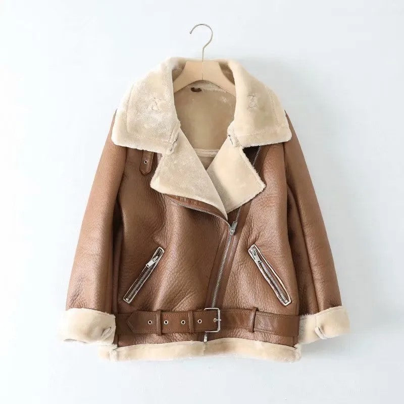Womens Faux Fur Vest Trendy Warm Outerwear