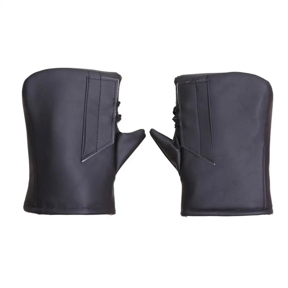 Motorcycle and Scooter Handlebar Mittens Windproof Gloves