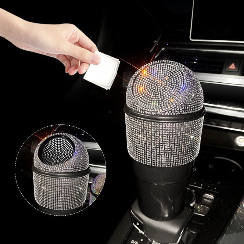 Car Trash Can Mini Portable Garbage Bin for Car Organizer