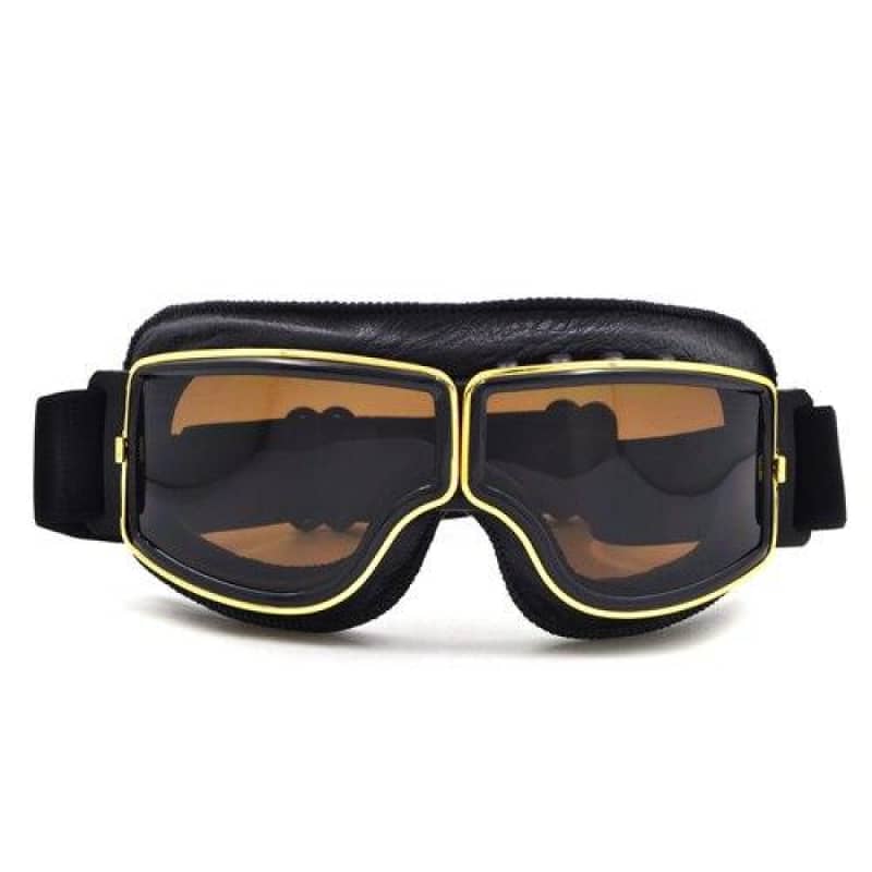 Vintage Motorcycle Goggles Classic Moto Riding Eyewear