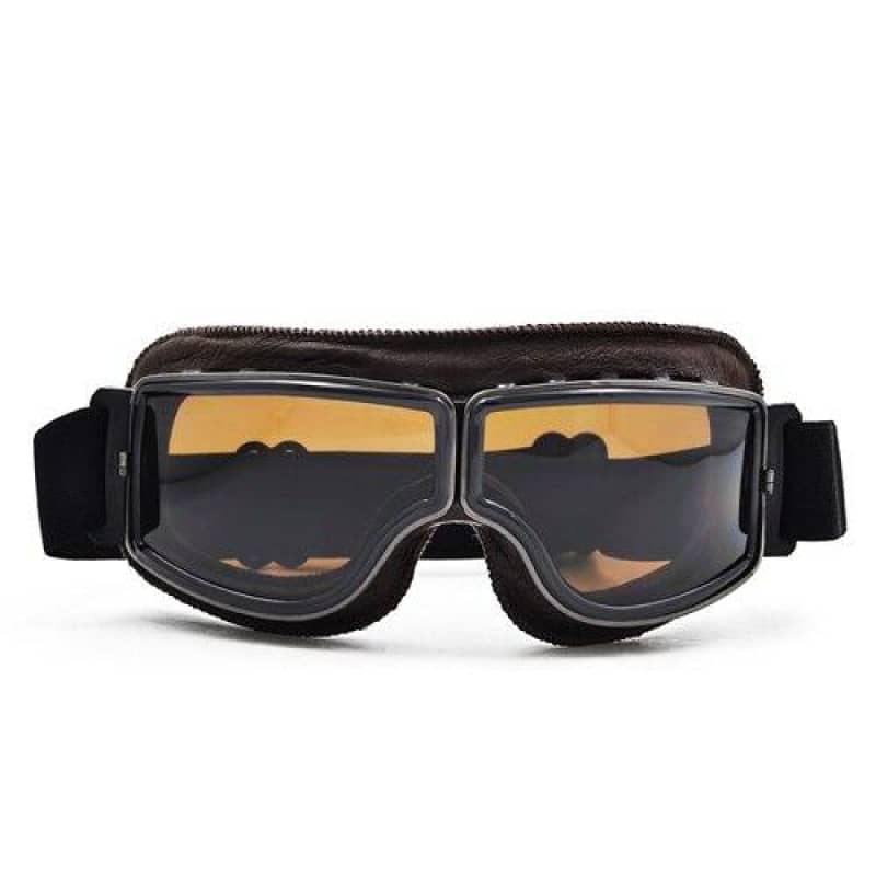 Vintage Motorcycle Goggles Classic Moto Riding Eyewear