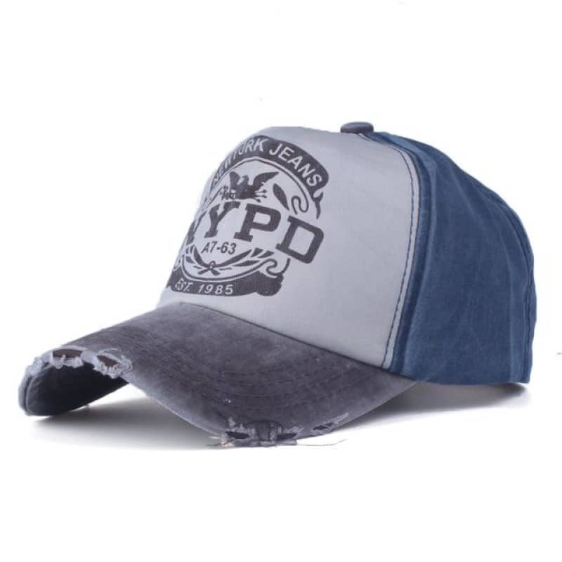 Motorcycle Cap NYPD Style Hat