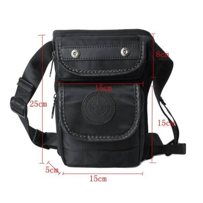 Motorcycle Leg Bag Krum Tactical Riding Thigh Pack