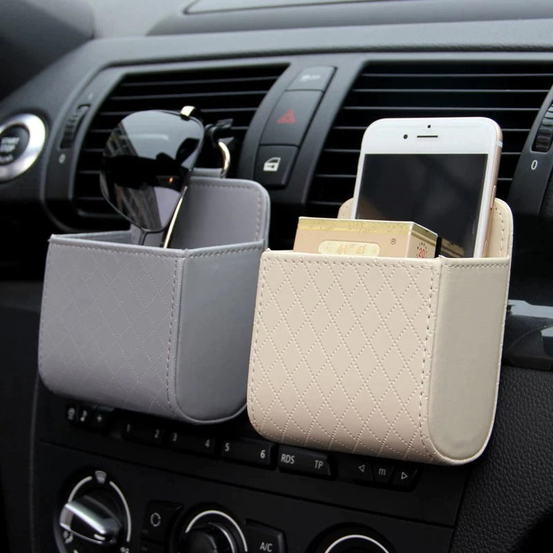 Leatherette Catchall Tray Organizer