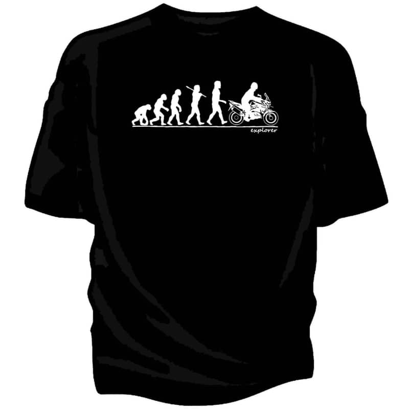 Motorcycle Rider Evolution T-shirt