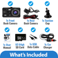 Pro Dash Cam Front and Rear with Free 64GB SD Card