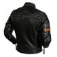 Cowhide Leather Motorcycle Jacket for Bikers and Riders