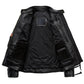 Cowhide Leather Motorcycle Jacket for Bikers and Riders