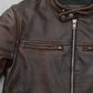 Mens Brown Leather Jacket