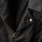 Womens Biker Jacket Regina Leather Moto Coat