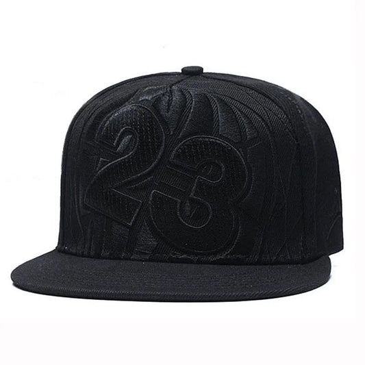 Motorcycle Helmet Cap Number 23 Mens Hat