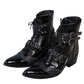 Leather Cowboy Boots Motorcycle Riding Boots Western Style Boots for Men