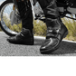Mens Vintage Motorcycle Boots Classic Riding Shoes