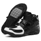 Mens Vintage Motorcycle Boots Classic Riding Shoes