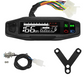 Universal Digital Motorcycle Odometer Speedometer Gauge Meter