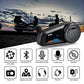 Motorcycle Intercom FX6 Bluetooth Communication System