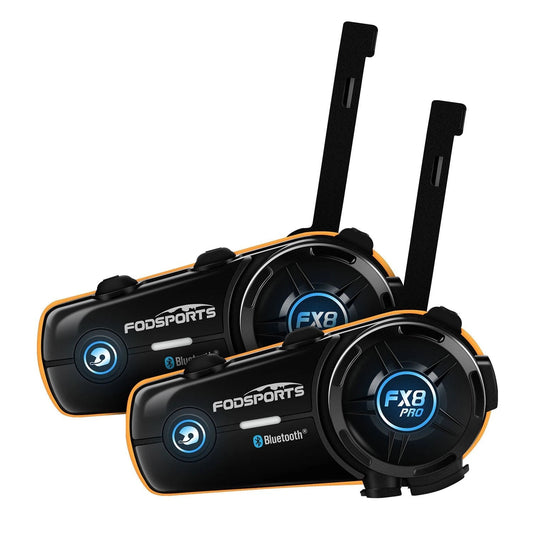 Motorcycle Intercom System FX8 Pro Wireless Bluetooth Communication Device