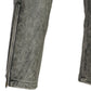Mens Leather Motorcycle Riding Pants Biker Trousers