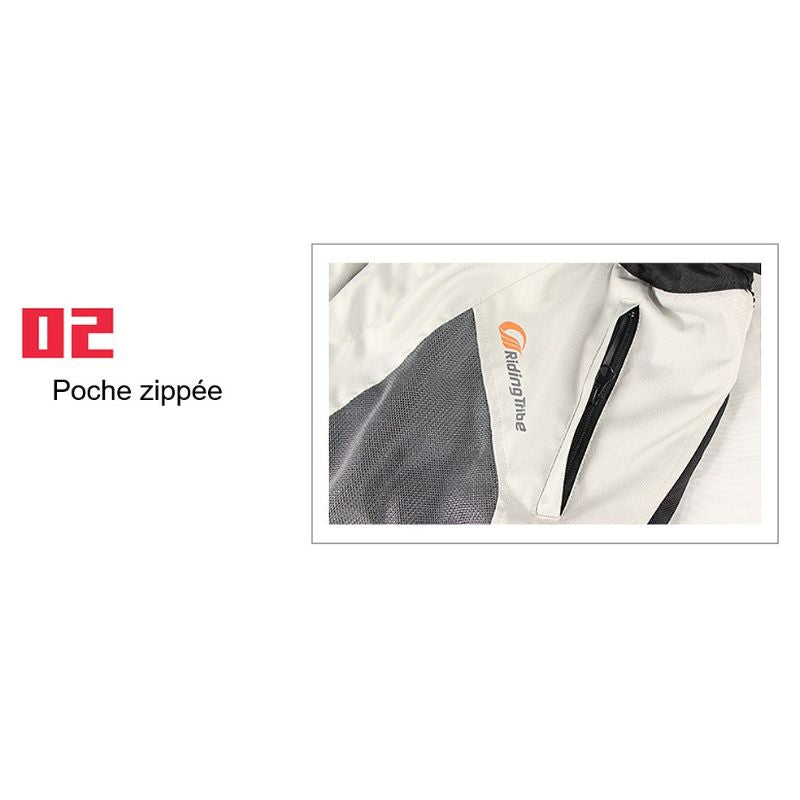 White Motorcycle Pants Summer Winter Riding Gear for Men and Women