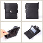 Biker Wallet Halcha Durable Leather Mens Motorcycle Wallet with Chain