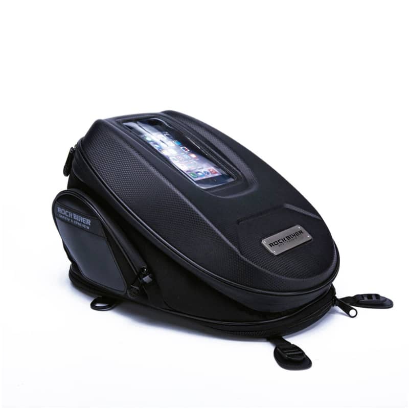 Motorcycle Tank Bag Rocker Biker Style Moto Saddle Bag
