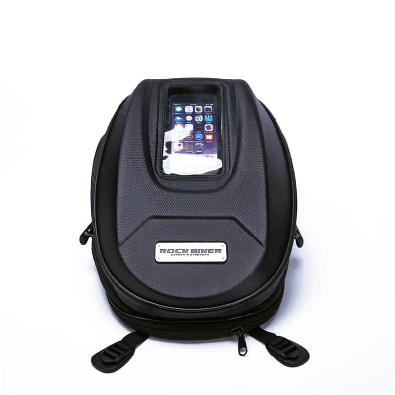 Motorcycle Tank Bag Rocker Biker Style Moto Saddle Bag
