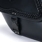 Leather Motorcycle Side Saddle Bag Rider Shoulder Bag