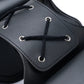 Leather Motorcycle Side Saddle Bag Rider Shoulder Bag