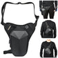 Carbon Fiber Motorcycle Leg Bag Tactical Rider Thigh Pack
